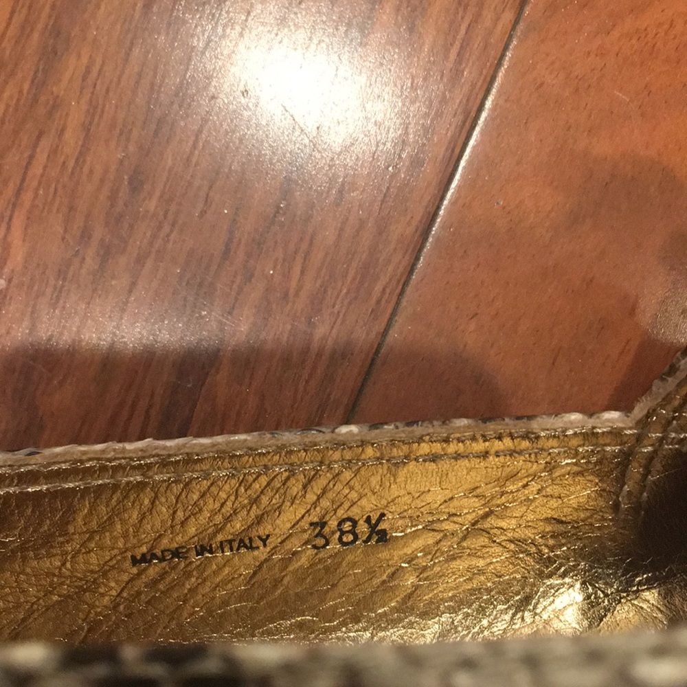 Prada Espadrilles python leather. - Picture 3 of 3